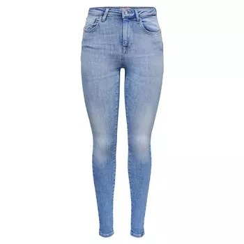Джинсы Only Power Mid Push Up Skinny, синий