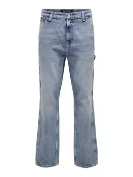Джинсы Only & Sons Regular Jeans ONSEdge, синий деним