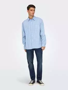 Джинсы ONLY & SONS, темно-синий