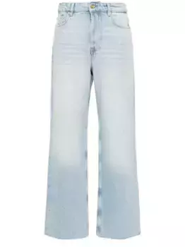 Джинсы Overdyed Heavy Izey GANNI, синий