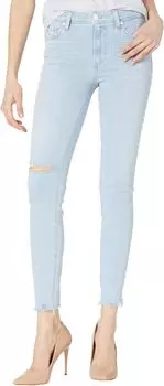Джинсы Paige Hoxton Ankle in Roar Destructed Beat Hem, цвет Roar Destructed Beat Hem