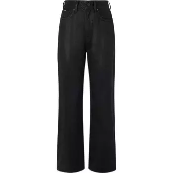 Джинсы Pepe Coated Straight Fit, черный