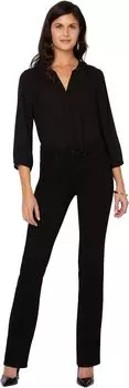Джинсы Petite Barbara Bootcut in Black NYDJ, черный