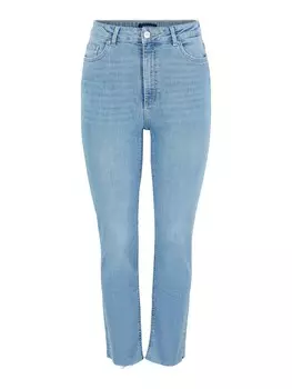 Джинсы PIECES Regular Jeans Delly, синий деним