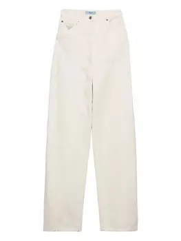 Джинсы Prada из хлопка, белый