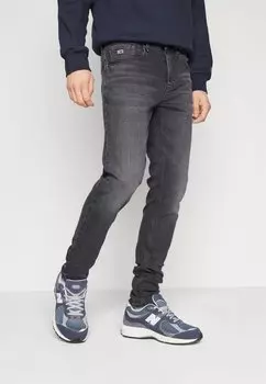 Джинсы приталенного кроя AUSTIN SLIM Tommy Jeans, деним черный