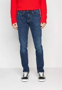 Джинсы приталенного кроя AUSTIN SLIM Tommy Jeans, темный деним