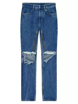Джинсы прямого кроя Givenchy, синий