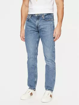 Джинсы прямого кроя Guess, синий