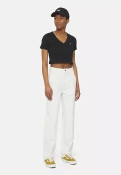 Джинсы прямого кроя MADISON DOUBLE KNEE LOOSE Dickies, белый