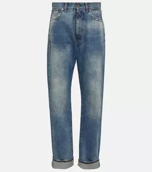 Джинсы прямого кроя MAISON MARGIELA, синий