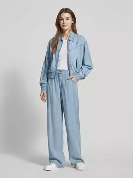 Джинсы прямого кроя с карманами DKNY