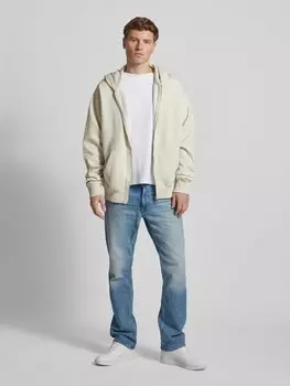Джинсы прямого кроя с нашивкой-лейблом, модель «Mosa» G-Star Raw, синий