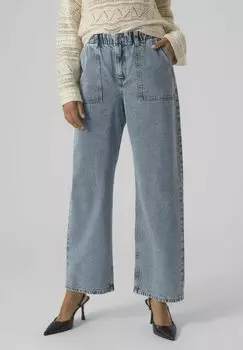 Джинсы прямого кроя Vero Moda, цвет medium blue denim