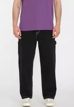 Джинсы прямые KRAFTS Volcom, цвет black