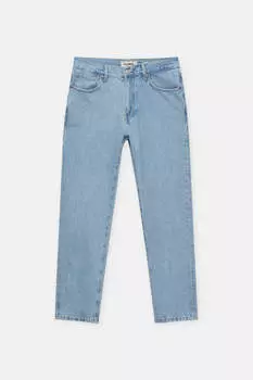 Джинсы Pull & Bear Coloured Basic Standard Fit, бледно-синий