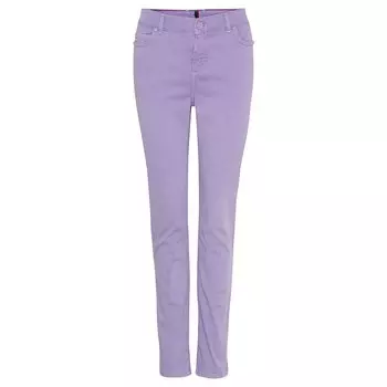 Джинсы Redgreen Mynte Regular Waist, фиолетовый