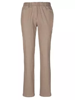 Джинсы regular Goldner Louisa, бежевый