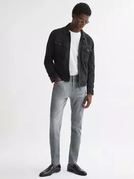 Джинсы Reiss Harry Slim, серые