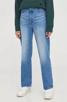 Джинсы RIBCAGE STRAIGHT Levi's, синий