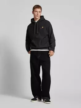 Джинсы с 5-карманным дизайном, модель «BRANDON» Carhartt Work In Progress, черный