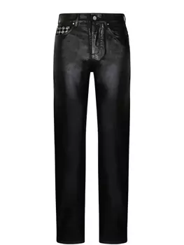 Джинсы с эффектом потертости AMIRI, черный