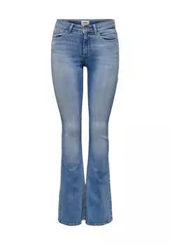 Джинсы с лейблом bootcut Only, голубой