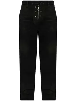 Джинсы с нашивкой-логотипом DSQUARED2, черный