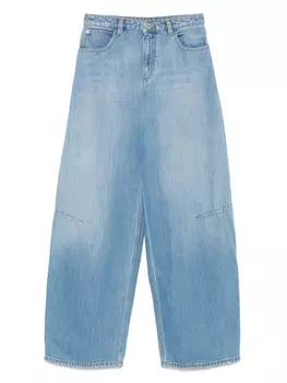 Джинсы с нашивкой-логотипом Emporio Armani, синий