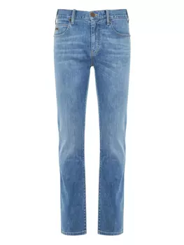 Джинсы с нашивкой-логотипом Emporio Armani, синий