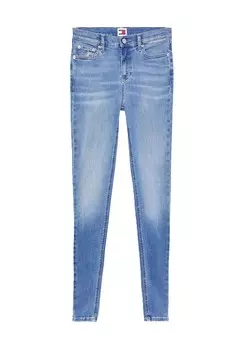 Джинсы с пятью карманами женские TOMMY Jeans, цвет 1a4 Denim