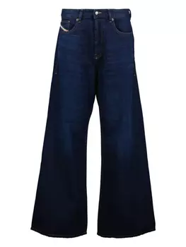 Джинсы с широкими штанинами Diesel, синий
