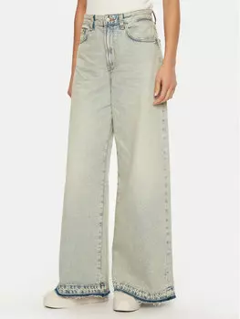 Джинсы с широкими штанинами DW0DW21254 Tommy Jeans, синий