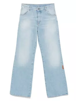 Джинсы с широкими штанинами Off-White, синий