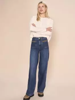 Джинсы с высокой посадкой MOS MOSH Colette Sassy, синие