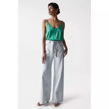 Джинсы Salsa Palazzo High Waist, синий