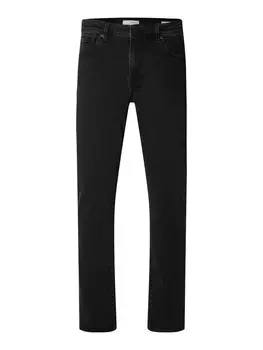 Джинсы SELECTED HOMME Slim fit Jeans, черный деним