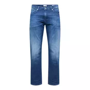 Джинсы Selected Straight Scott, синий