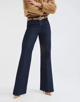Джинсы широкие из денима - темные River Island