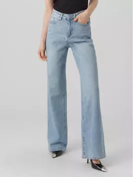 Джинсы широкие Vero Moda, синий