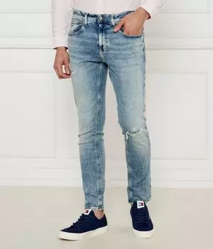 Джинсы скантон Slim fit Tommy Jeans, синий