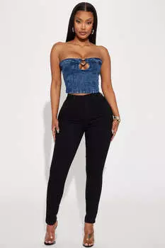Джинсы скинни Fashion Nova YJDM15HRSOPTION1, черный