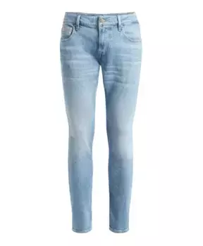 Джинсы скинни из денима Guess, синий