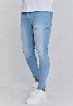 Джинсы скинни SIKSILK, синий