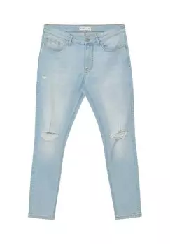 Джинсы скинни SLAVATO CON STRAPPI Calliope, цвет Blu Denim Slavato