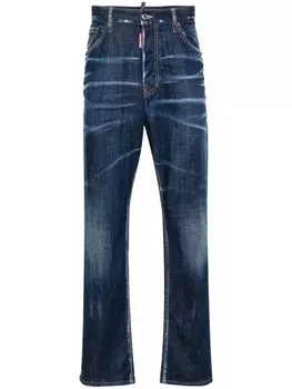 Джинсы скинни средней посадки Dsquared2, синий