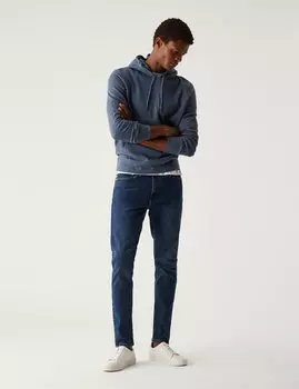 Джинсы скинни-стрейч Marks & Spencer, синий