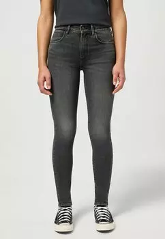 Джинсы скинни Wrangler, синий деним