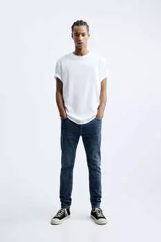 Джинсы скинни Zara, синий