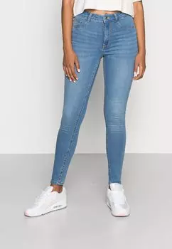 Джинсы Skinny Fit Gina Tricot, синий